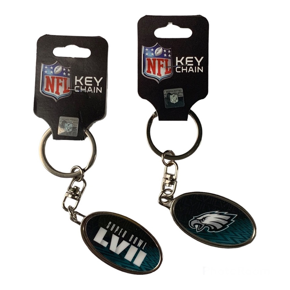 NFL Philadelphia Eagles LVII Super Bowl Bound Keychain